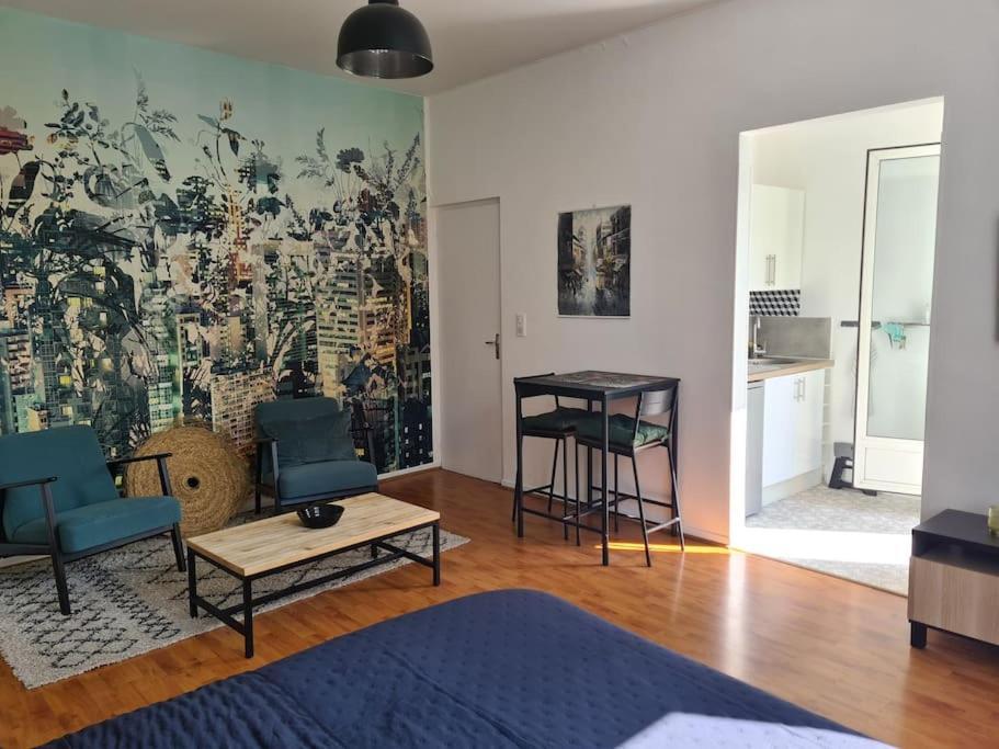 Studio Avec Terrasse Et Place De Parking Toulouse Exteriör bild